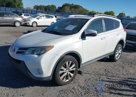 2014 Toyota Rav4 Limited из США, поврежденный, VIN 2T3DFREV8EW227299